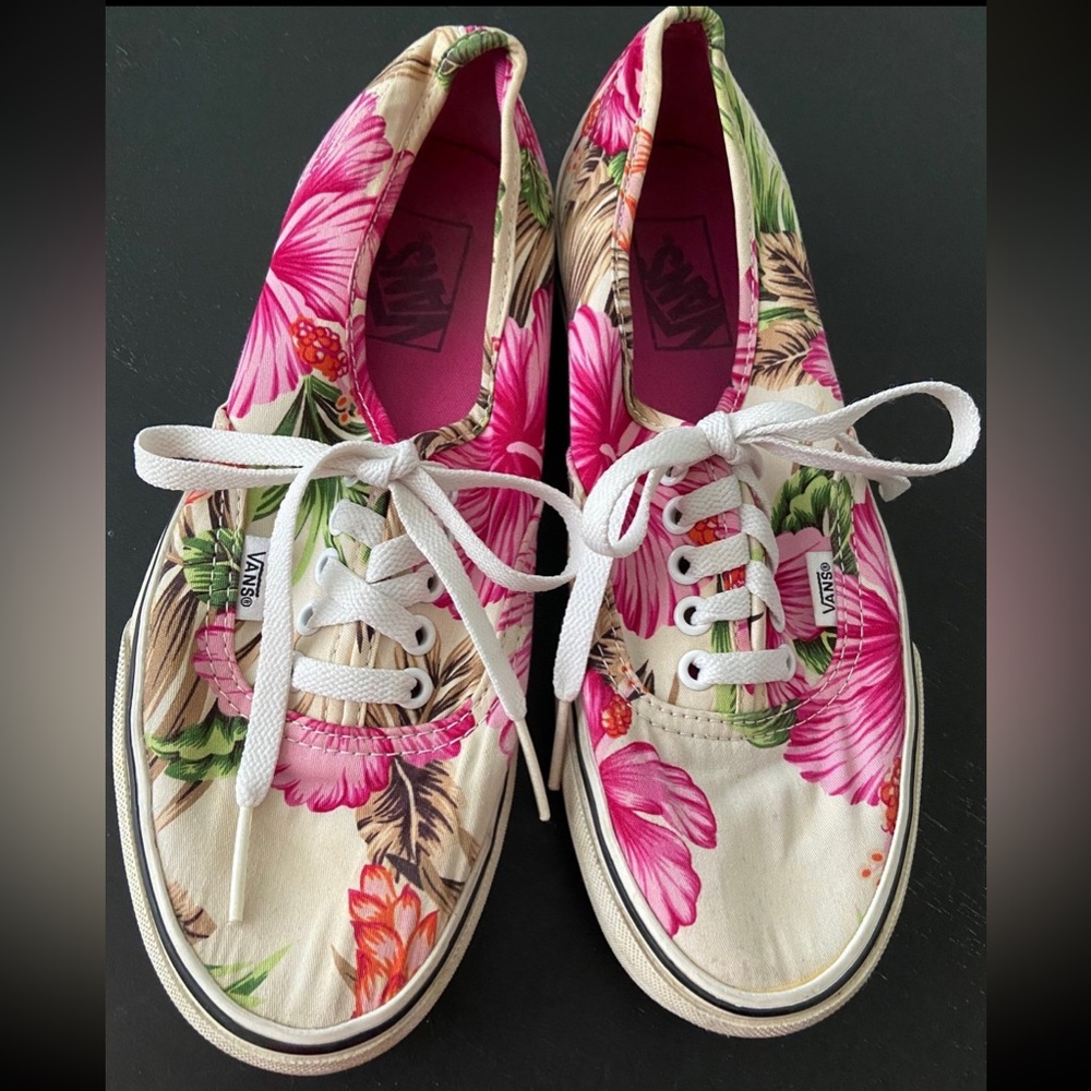 VANS Hawaiian Print Color Unisex